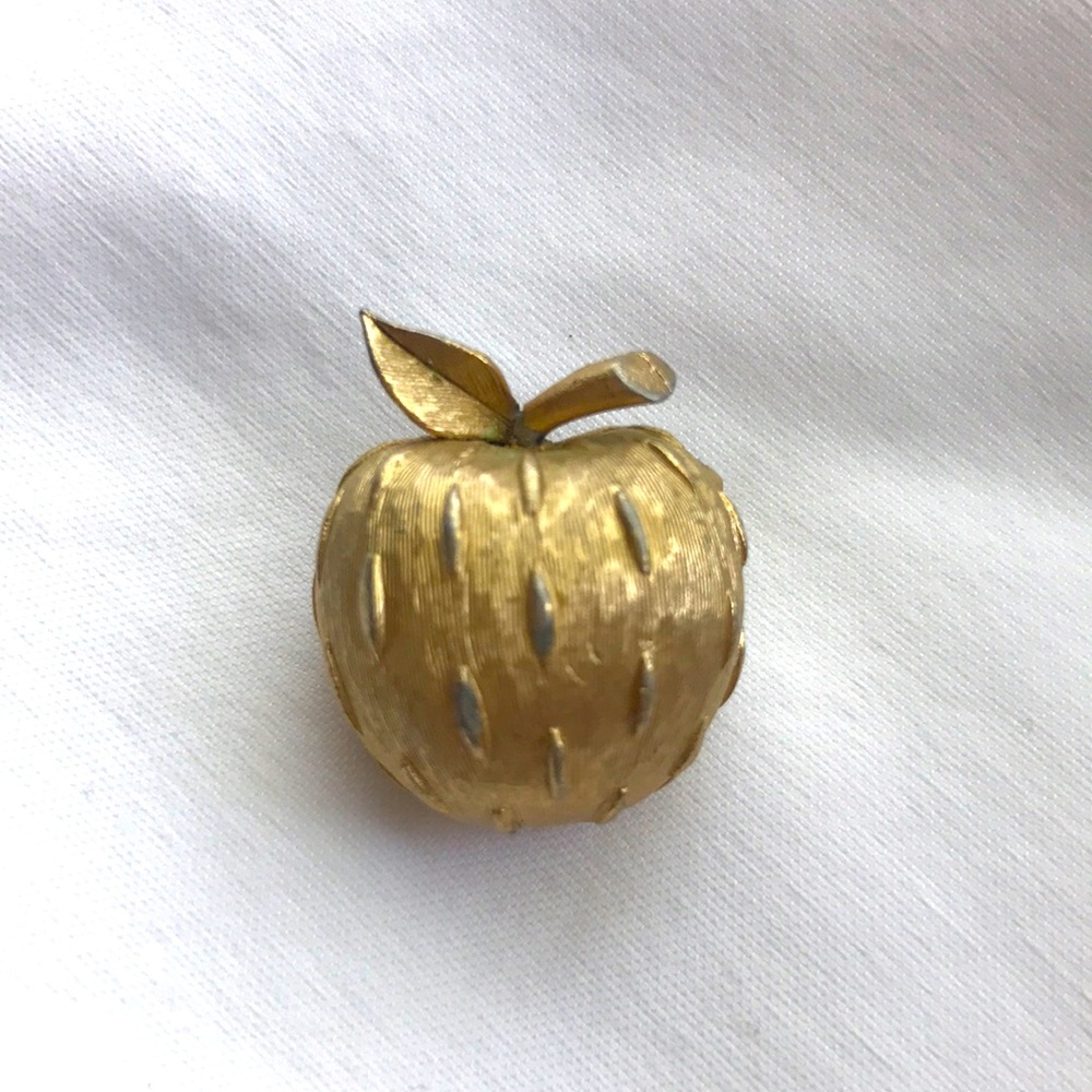 Napier Apple Brooch